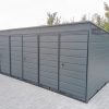 Müllunterstand 5 m x 3 m, aus einer Konstruktion mit geschlossenem Profil – Bild 3