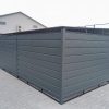 Müllunterstand 5 m x 3 m, aus einer Konstruktion mit geschlossenem Profil – Bild 4