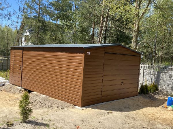 Blasen-Garage 5x6 + Tür – Bild 3