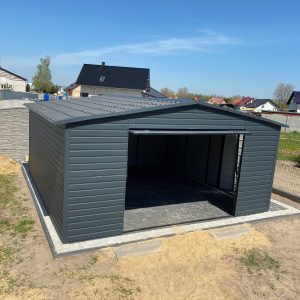 Blasen-Garage 5x6 Graphit