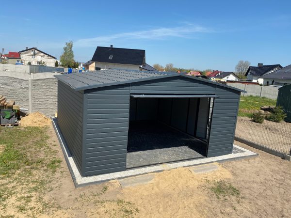 Blasen-Garage 5x6 Graphit