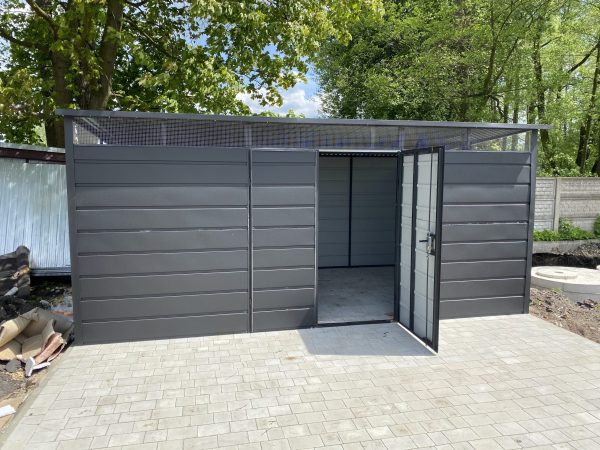 Müllplatzüberdachung 5x3 – Bild 4