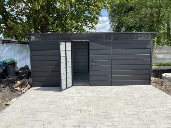 Müllplatzüberdachung 5x3 – Bild 5