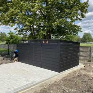 Müllplatzüberdachung 5x3