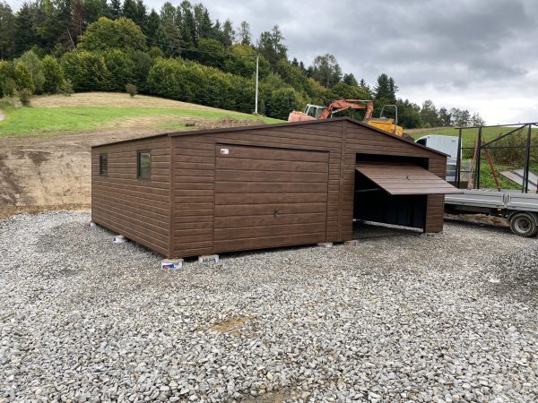 Blachgarage 8 m x 7 m – Bild 6