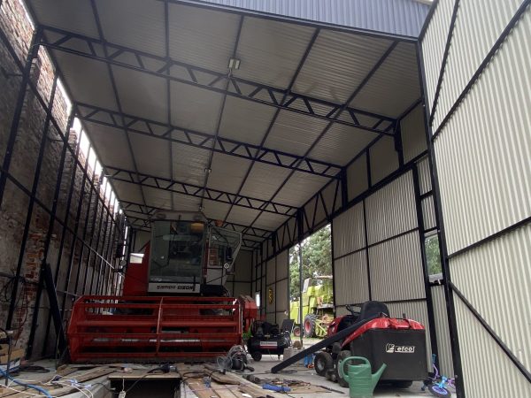 Blasen-Garage Halle 20 x 7 – Bild 3