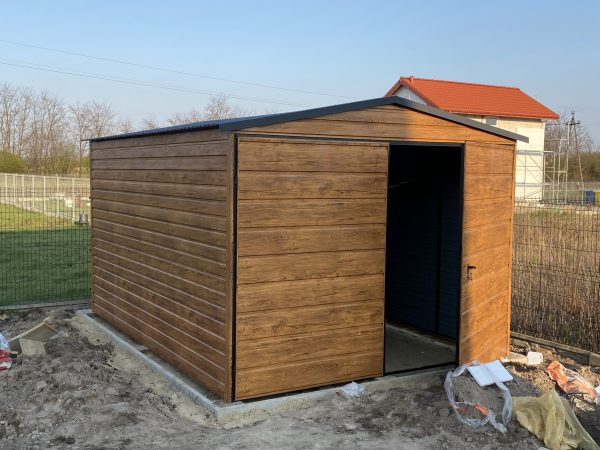 Gartenhaus 3 m x 4 m, Gerätehaus, holzähnlich – Bild 2