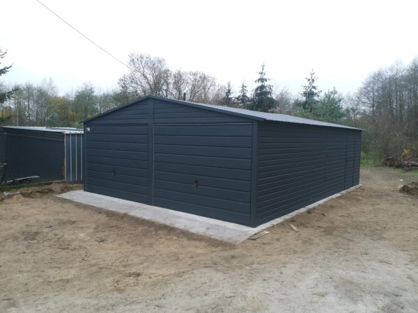 Blachgarage 6 m x 7 m, verzinkte Konstruktion – Bild 2