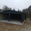 Blachgarage 6 m x 7 m, verzinkte Konstruktion – Bild 7