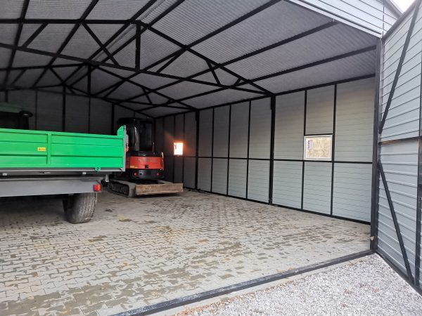 Blasen-Garage Halle 8x12 – Bild 9